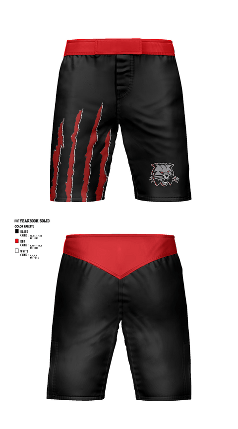 Fight Shorts, Ignacio Wrestling, Wrestling, Teamtime, Team time, sublimation, custom sports apparel, team uniforms, spirit wear, spiritwear, sports uniforms, custom shirts, team store, custom team store, fundraiser sports, apparel fundraiser