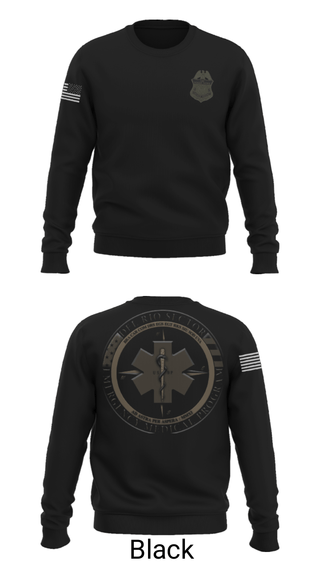 Crew Neck Sweatshirt, , Police, Teamtime, Team time, sublimation, custom sports apparel, team uniforms, spirit wear, spiritwear, sports uniforms, custom shirts, team store, custom team store, fundraiser sports, apparel fundraiser