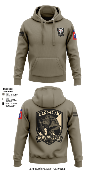 C/1-82 AB Bluewolves 72961679 Hoodie - 14