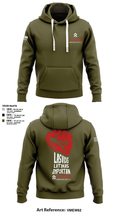 Altitud Services 64389490 Hoodie - 2