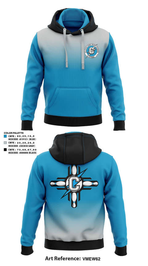 Hoodie, Cleveland Storm, Bowling, Teamtime, Team time, sublimation, custom sports apparel, team uniforms, spirit wear, spiritwear, sports uniforms, custom shirts, team store, custom team store, fundraiser sports, apparel fundraiser