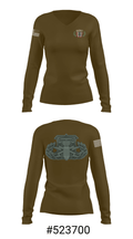 Scranton Police Hazardous Device and Explosives Unit 46481870 Women's Long Sleeve V-neck Shirt - 37