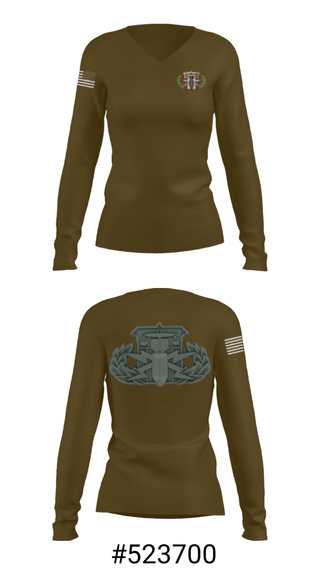 Women's Long Sleeve Vneck Shirt, , Police, Teamtime, Team time, sublimation, custom sports apparel, team uniforms, spirit wear, spiritwear, sports uniforms, custom shirts, team store, custom team store, fundraiser sports, apparel fundraiser