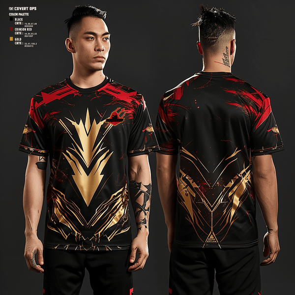 Short Sleeve Performance Shirt, Trident Militia, E-Sports, Teamtime, Team time, sublimation, custom sports apparel, team uniforms, spirit wear, spiritwear, sports uniforms, custom shirts, team store, custom team store, fundraiser sports, apparel fundraiser