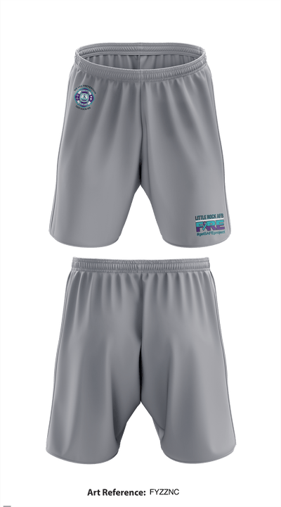 LITTLE ROCK AFB - FIRE 45184704 Athletic Shorts With Pockets - 4