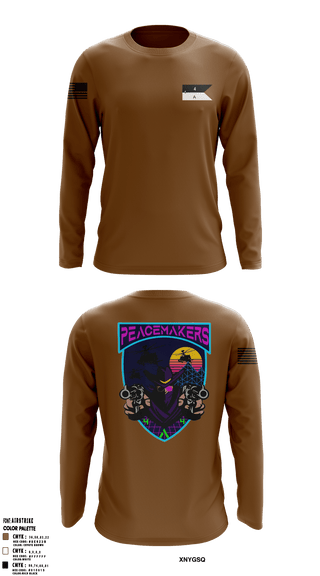 Long Sleeve Performance Shirt, , Army, Teamtime, Team time, sublimation, custom sports apparel, team uniforms, spirit wear, spiritwear, sports uniforms, custom shirts, team store, custom team store, fundraiser sports, apparel fundraiser
