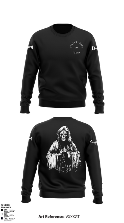 Death's Touch Tex 51753368 Crew Neck Sweatshirt - 5