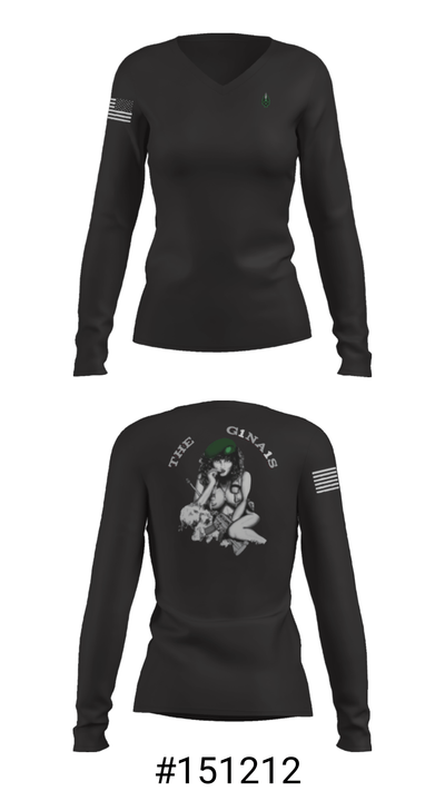 SFOD-A 11 96174000 Women's Long Sleeve V-neck Shirt - 36