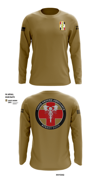 Long Sleeve Performance Shirt, , Army, Teamtime, Team time, sublimation, custom sports apparel, team uniforms, spirit wear, spiritwear, sports uniforms, custom shirts, team store, custom team store, fundraiser sports, apparel fundraiser