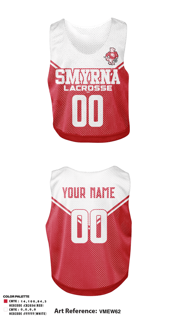 Mens Lacrosse Pinnie, Smyrna Lacrosse, Men's Lacrosse, Teamtime, Team time, sublimation, custom sports apparel, team uniforms, spirit wear, spiritwear, sports uniforms, custom shirts, team store, custom team store, fundraiser sports, apparel fundraiser