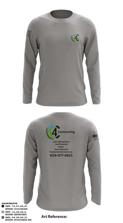 C4 36536830 Long Sleeve Performance Shirt - 7