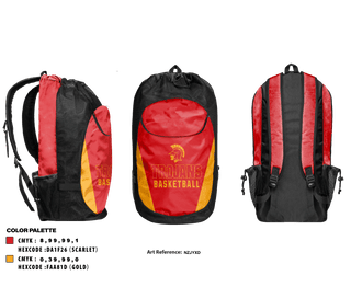 Gear Bag, North College Hill High School Basketball, Men's Basketball, Teamtime, Team time, sublimation, custom sports apparel, team uniforms, spirit wear, spiritwear, sports uniforms, custom shirts, team store, custom team store, fundraiser sports, apparel fundraiser