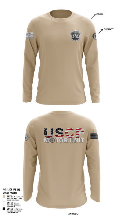 MOTOR UNIT 1828 8601121 Long Sleeve Performance Shirt - 3