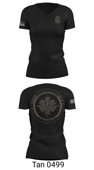 Women's Short Sleeve Vneck Shirt, , Police, Teamtime, Team time, sublimation, custom sports apparel, team uniforms, spirit wear, spiritwear, sports uniforms, custom shirts, team store, custom team store, fundraiser sports, apparel fundraiser