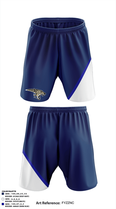St Mary Jaguars 12049010 Athletic Shorts With Pockets - 1