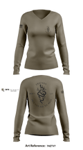 REDNECK'S 35768614 Women's Long Sleeve V-neck Shirt - 2