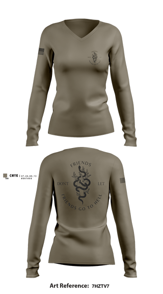 Women's Long Sleeve Vneck Shirt, REDNECK'S, Marines, Teamtime, Team time, sublimation, custom sports apparel, team uniforms, spirit wear, spiritwear, sports uniforms, custom shirts, team store, custom team store, fundraiser sports, apparel fundraiser