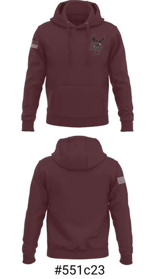 Hoodie, Chattanooga Valley Middle School Basketball, Men's Basketball, Teamtime, Team time, sublimation, custom sports apparel, team uniforms, spirit wear, spiritwear, sports uniforms, custom shirts, team store, custom team store, fundraiser sports, apparel fundraiser