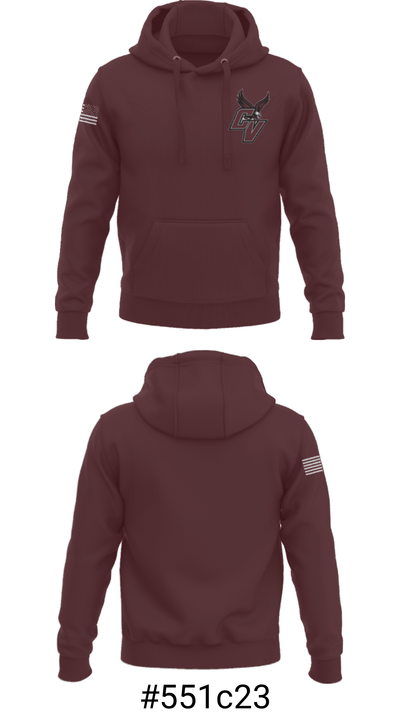 Chattanooga Valley Middle School Basketball 24741266 Hoodie - 17