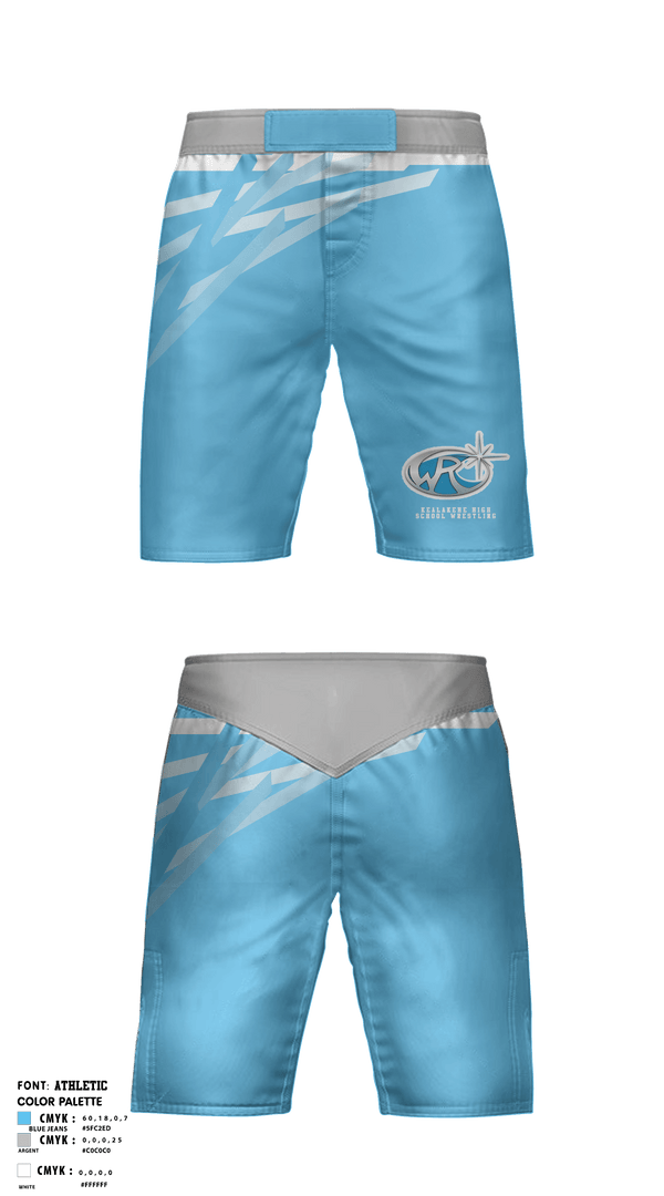 Fight Shorts, Kealakehe High School Wrestling, Wrestling, Teamtime, Team time, sublimation, custom sports apparel, team uniforms, spirit wear, spiritwear, sports uniforms, custom shirts, team store, custom team store, fundraiser sports, apparel fundraiser