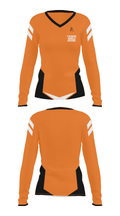 Thorne Middle School 48049806 Women's Long Sleeve V-neck Shirt - 29