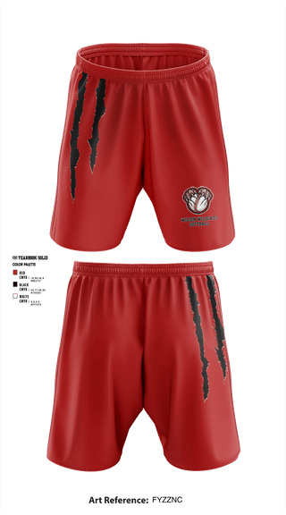 Athletic Shorts With Pockets, Wilson Wildcats Softball, Softball, Teamtime, Team time, sublimation, custom sports apparel, team uniforms, spirit wear, spiritwear, sports uniforms, custom shirts, team store, custom team store, fundraiser sports, apparel fundraiser