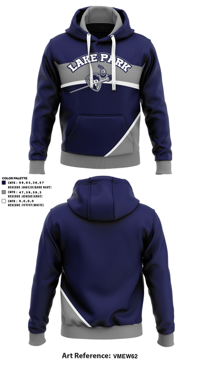 Lake Park High School 21589726 Hoodie - 1