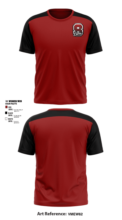 Swink High School 11493254 Short Sleeve Performance Shirt - 1