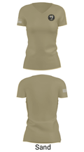 Mendocino County Coastal Sector 79074702 Women's Short Sleeve V-neck Shirt - 44