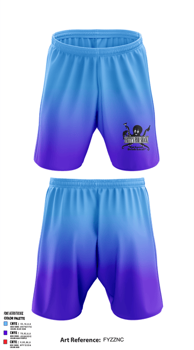 Fatty’s Fish Shack 32002500 Athletic Shorts With Pockets - 1