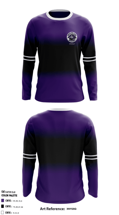 Ravens 10412745 Long Sleeve Performance Shirt - 10