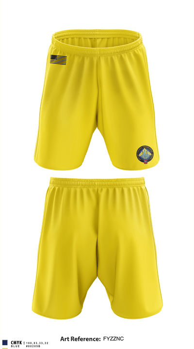 39TH IBCT 92092607 Athletic Shorts With Pockets - 3