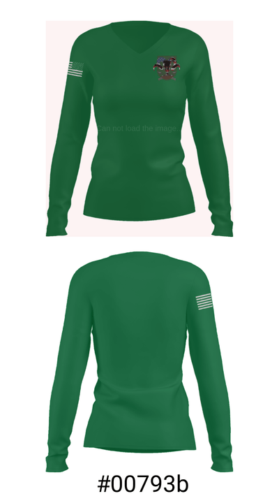 SFOD-A 0322 78335939 Women's Long Sleeve V-neck Shirt - 36