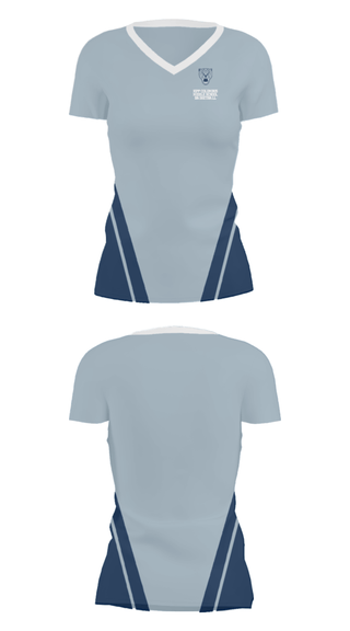 Women's Short Sleeve Vneck Shirt, KIPP Columbus Middle School Basketball, Women's Basketball, Teamtime, Team time, sublimation, custom sports apparel, team uniforms, spirit wear, spiritwear, sports uniforms, custom shirts, team store, custom team store, fundraiser sports, apparel fundraiser