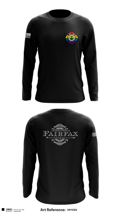 IAFF L2068 32547893 Long Sleeve Performance Shirt - 2