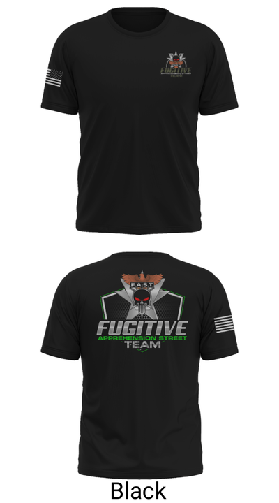 Fugitive apprehension street team 48139559 Short Sleeve Performance Shirt - 22