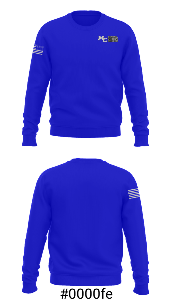 Crew Neck Sweatshirt, Macon County High School Basketball, Women's Basketball, Teamtime, Team time, sublimation, custom sports apparel, team uniforms, spirit wear, spiritwear, sports uniforms, custom shirts, team store, custom team store, fundraiser sports, apparel fundraiser