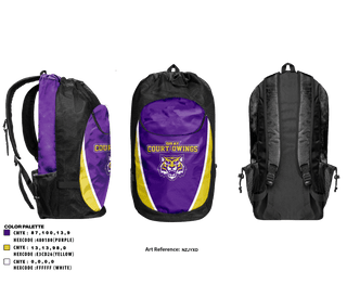Gear Bag, Gray Court-Owings Middle School, Spirit Store, Teamtime, Team time, sublimation, custom sports apparel, team uniforms, spirit wear, spiritwear, sports uniforms, custom shirts, team store, custom team store, fundraiser sports, apparel fundraiser