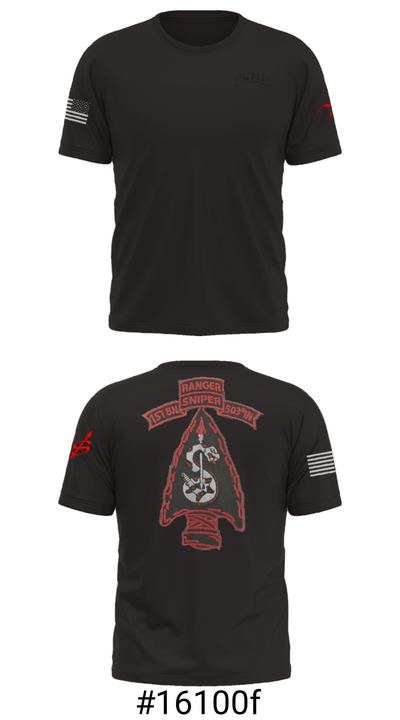 HHC snipers 6053450 Short Sleeve Performance Shirt - 31