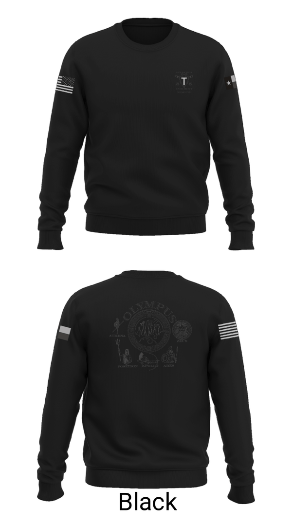 Crew Neck Sweatshirt, 3-133 FA, Army, Teamtime, Team time, sublimation, custom sports apparel, team uniforms, spirit wear, spiritwear, sports uniforms, custom shirts, team store, custom team store, fundraiser sports, apparel fundraiser