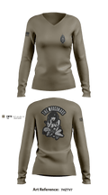 SFOD-A 11 96174000 Women's Long Sleeve V-neck Shirt - 5