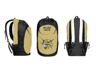 Gear Bag, North Gaston High School Wrestling, Wrestling, Teamtime, Team time, sublimation, custom sports apparel, team uniforms, spirit wear, spiritwear, sports uniforms, custom shirts, team store, custom team store, fundraiser sports, apparel fundraiser
