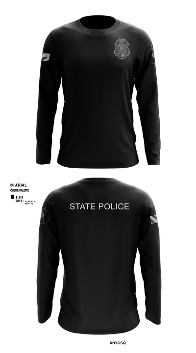 District 13 TF 92193766 Long Sleeve Performance Shirt - 6