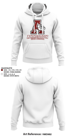 Hoodie, Anniston High School, Spirit Store, Teamtime, Team time, sublimation, custom sports apparel, team uniforms, spirit wear, spiritwear, sports uniforms, custom shirts, team store, custom team store, fundraiser sports, apparel fundraiser