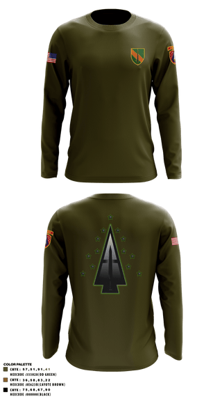 Long Sleeve Performance Shirt, , Army, Teamtime, Team time, sublimation, custom sports apparel, team uniforms, spirit wear, spiritwear, sports uniforms, custom shirts, team store, custom team store, fundraiser sports, apparel fundraiser