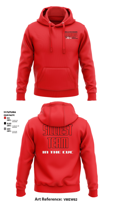 Allentown High School Cross Country 36691106 Hoodie - 7