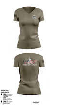UHPD 5247923 Women's Short Sleeve V-neck Shirt - 51