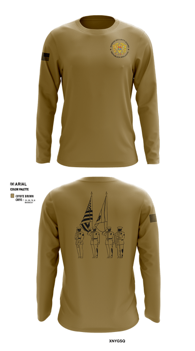 Detachment Republica Moldova 57338540 Long Sleeve Performance Shirt - 13