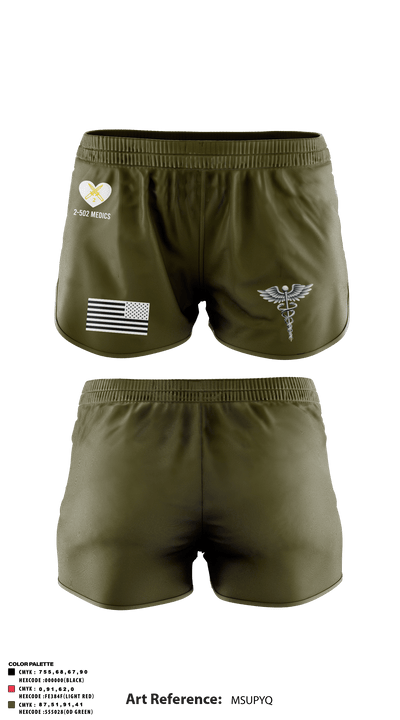2-502IN Medical Platoon 90993317 Ranger Panties - 3