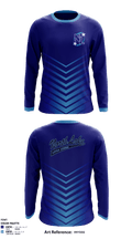 North Lake Little League 43876965 Long Sleeve Performance Shirt - 1